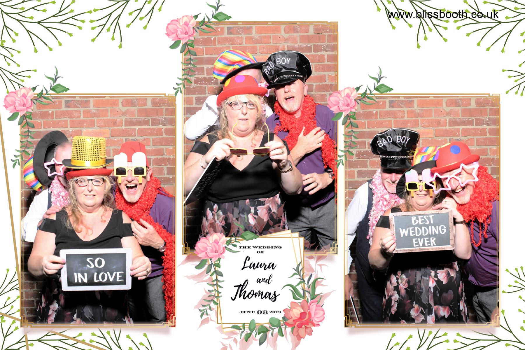 Laura and Thomas | View more photos from the event at gallery.blissbooth.co.uk/u/BlissBooth/Laura-and-Thomas